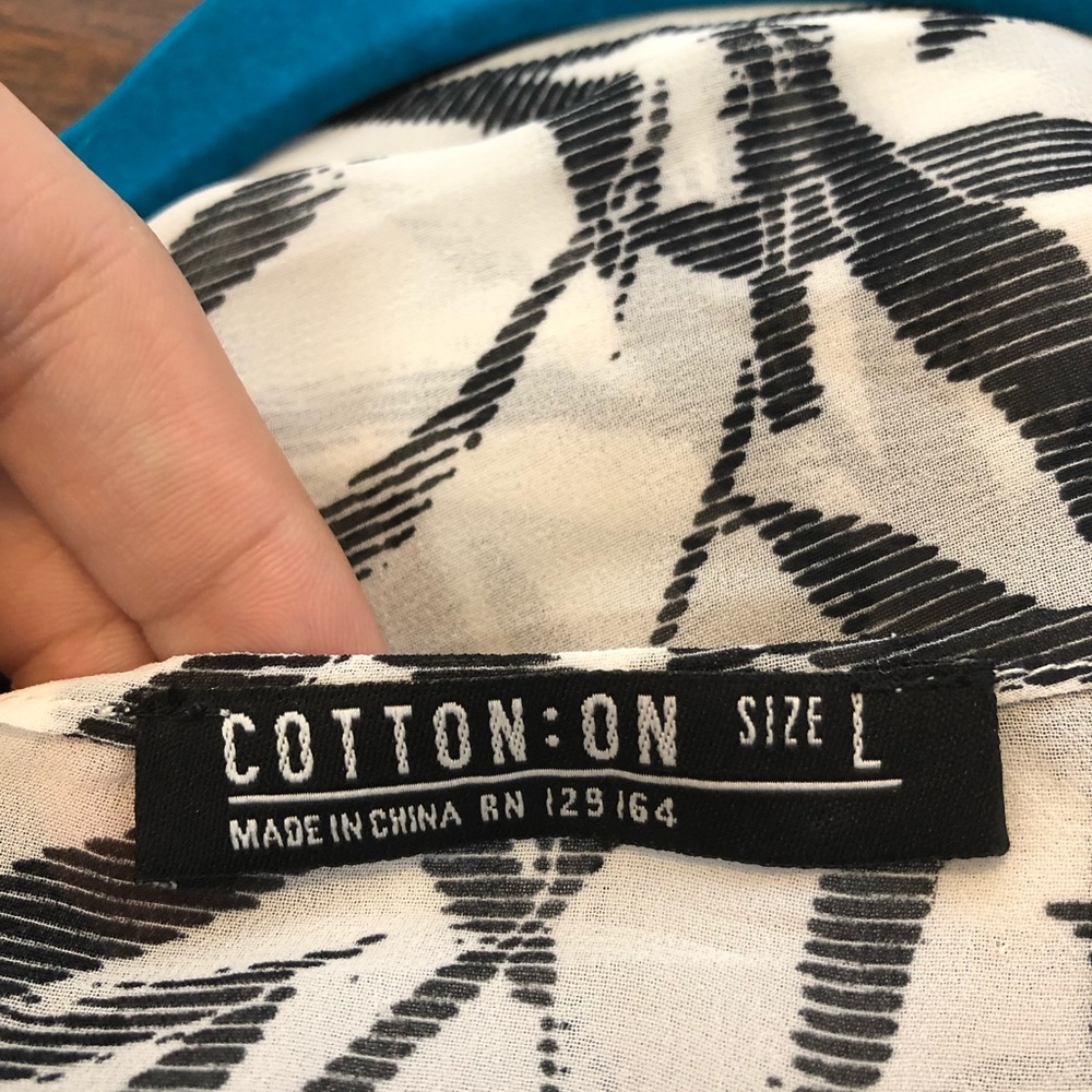 Sheer relaxed fit cardigan